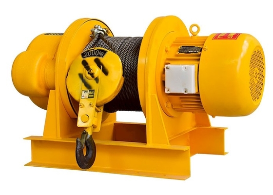 Treuil électrique de faible puissance à faible bruit d'OIN petit avec le frein électromagnétique