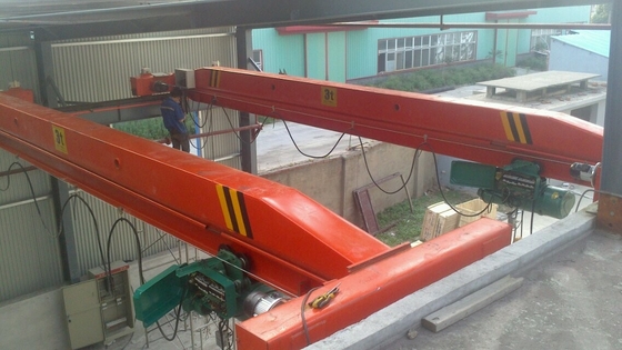 Envergure de faible puissance de la grue 7.5m-31.5m de 8m/Min Lift Single Girder Overhead