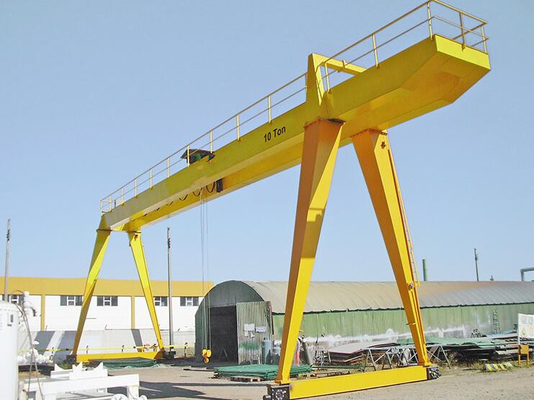 Le levage en pierre de granit et de marbre emploient le double portique Crane Heavy Duty de poutre