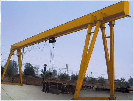 Portique motorisé par poutre simple Crane Santo Crane 10t avec la grue électrique