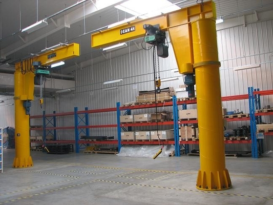 Bras en porte-à-faux debout libre Jib Crane 5 Ton In Workstations de colonne fixe