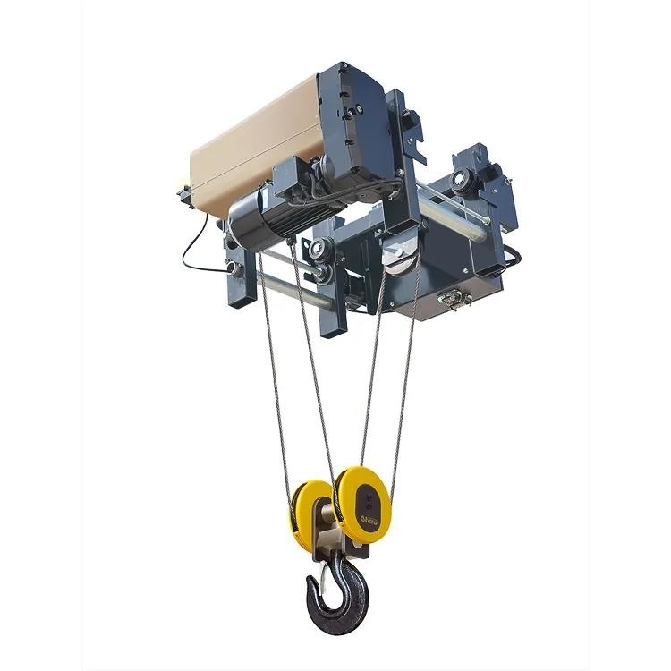 grue aérienne de câble métallique de Crane Low Headroom European Type de poutre du double 20ton