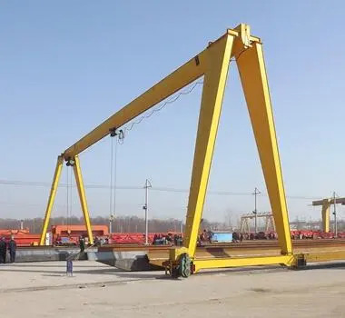 Grue de portique de poutre de Box Type Single de modèle de 5 tonnes MH 3Phase 380V 50hz