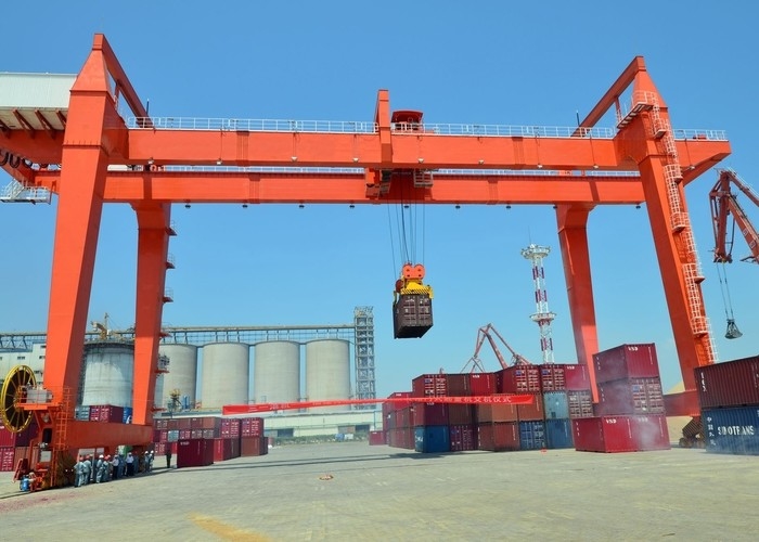 Grue de portique forte de poutre de double de portance 5-50 Ton For Smelting Works