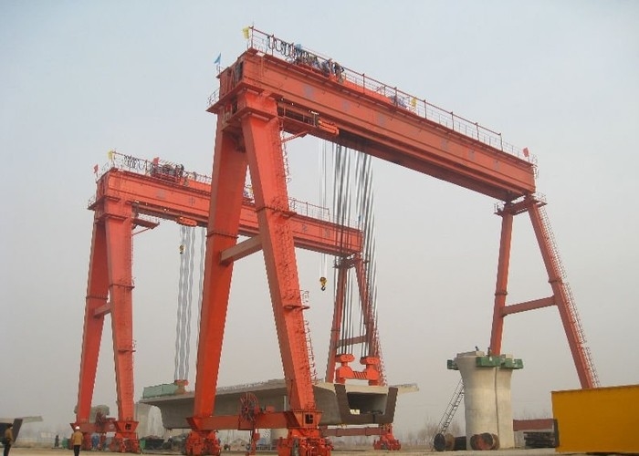 pont roulant résistant de 220V 480V 20 Ton Double Girder Gantry Crane A3 A8