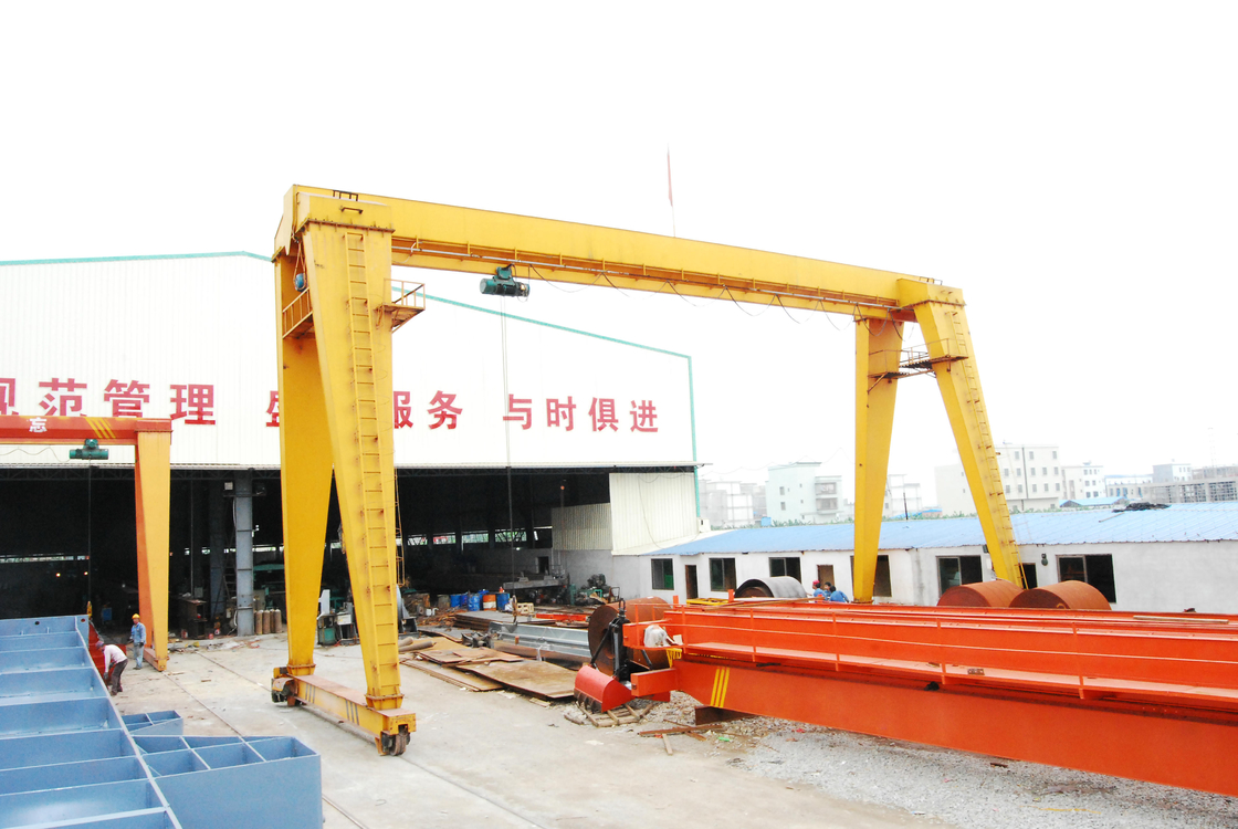 grue en pierre de Crane Goods Yard Marble Granite de portique simple de poutre de cadre de 5T 10T 20T A