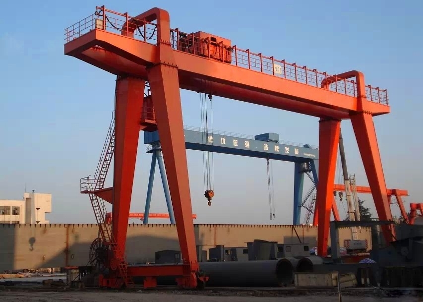 Portique facile Crane For Rail Station de double de SANTO 1T-800T d'installation