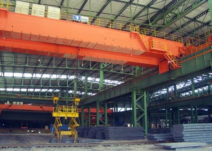 Pont roulant de double poutre électrique d'envergure de la grue 7-35m d'EOT de poutre de double d'OIN de la CE