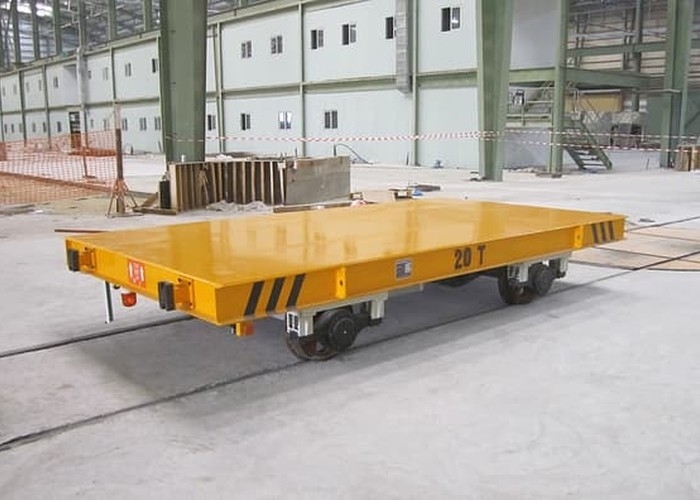 Chariot matériel entraîné par un moteur électrique à transfert de C.C ou à C.A. de KPD pour l'usine sidérurgique