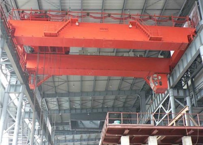 grue de poche d'aciérie de 380v 50hz Ton To 20/5 63/10 Ton Metallurgical Foundry Crane