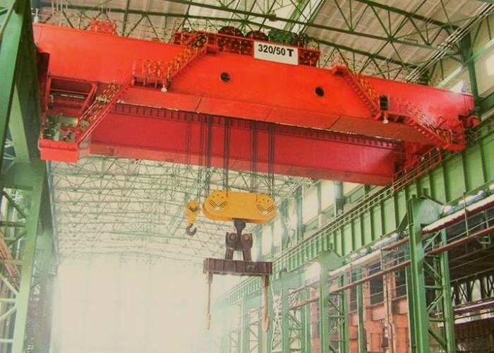Grue de levage de fusion d'atelier de JB T7688 125/32-320/80 Ton Steel Mill Crane Metal