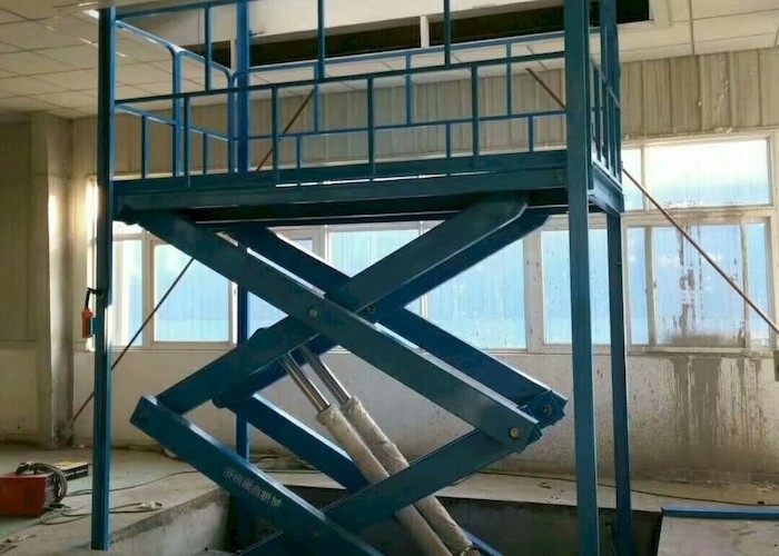 Ascenseur de ciseaux d'embarcadère de la plate-forme 2000*2000mm de levage hydraulique de la charge lourde AC380V