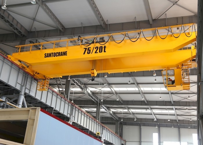 ODM européen de Ton Bridge Crane du pont roulant 20 de poutre simple ou double de la CE