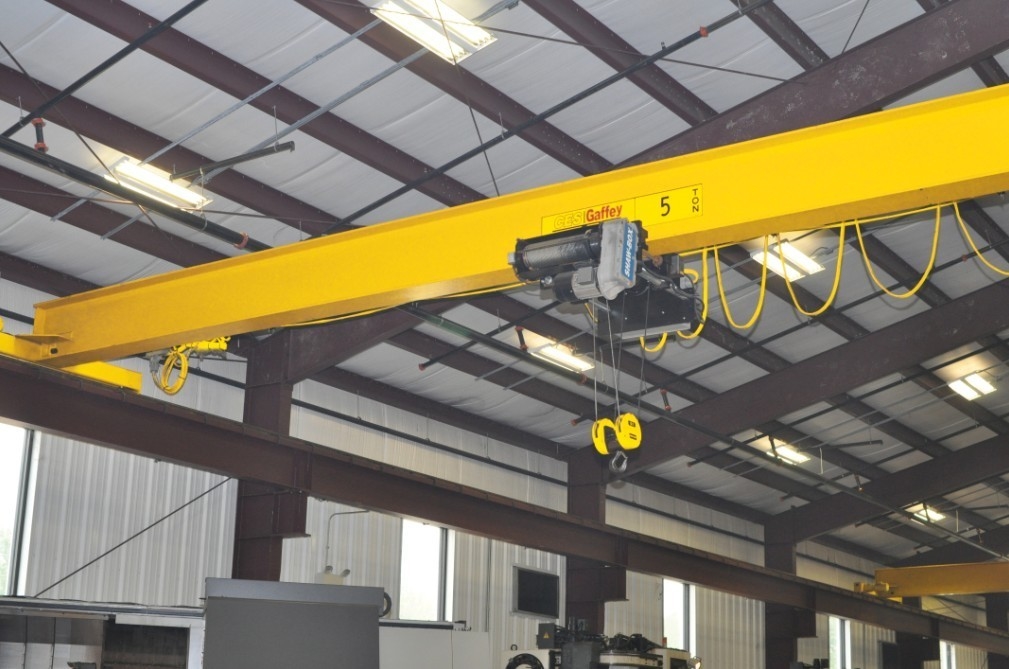 3 tonnes 5 Ton Single Girder Overhead Crane 6M-30M d'intérieur Lifting Equipment Crane