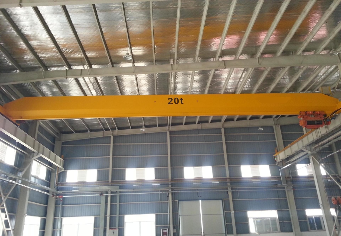 Taille jaune CD1 MD1 d'ascenseur de 6m à de 18m EOT Crane For Workshop de 3 tonnes